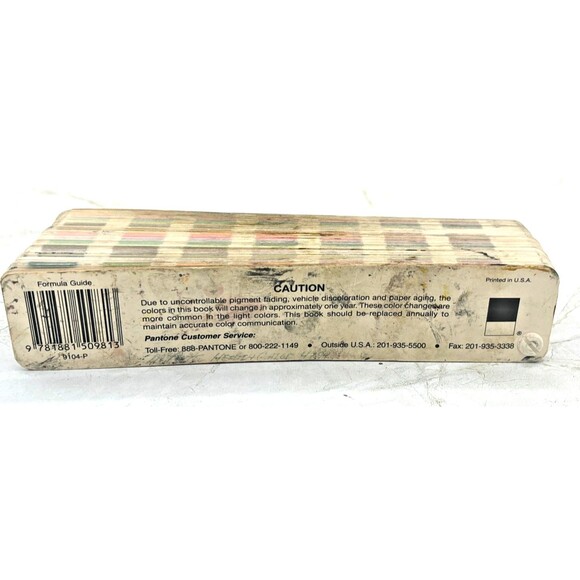 Vintage Braden Sutphin Pantone Matching System Color Guide Ink Company Fan Deck - Picture 3 of 12